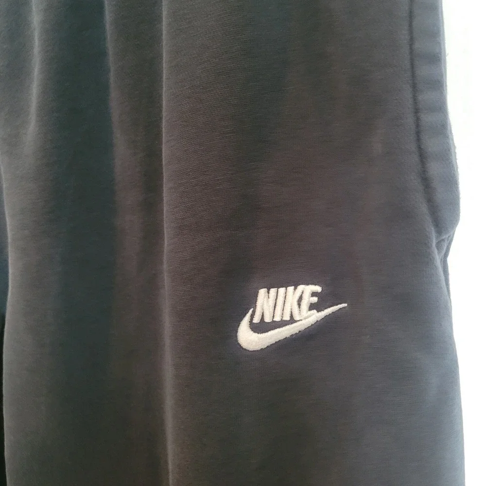 Nike Mens XL Sportswear Club Fleece Joggers Black Sweatpants Sporty Athleisure